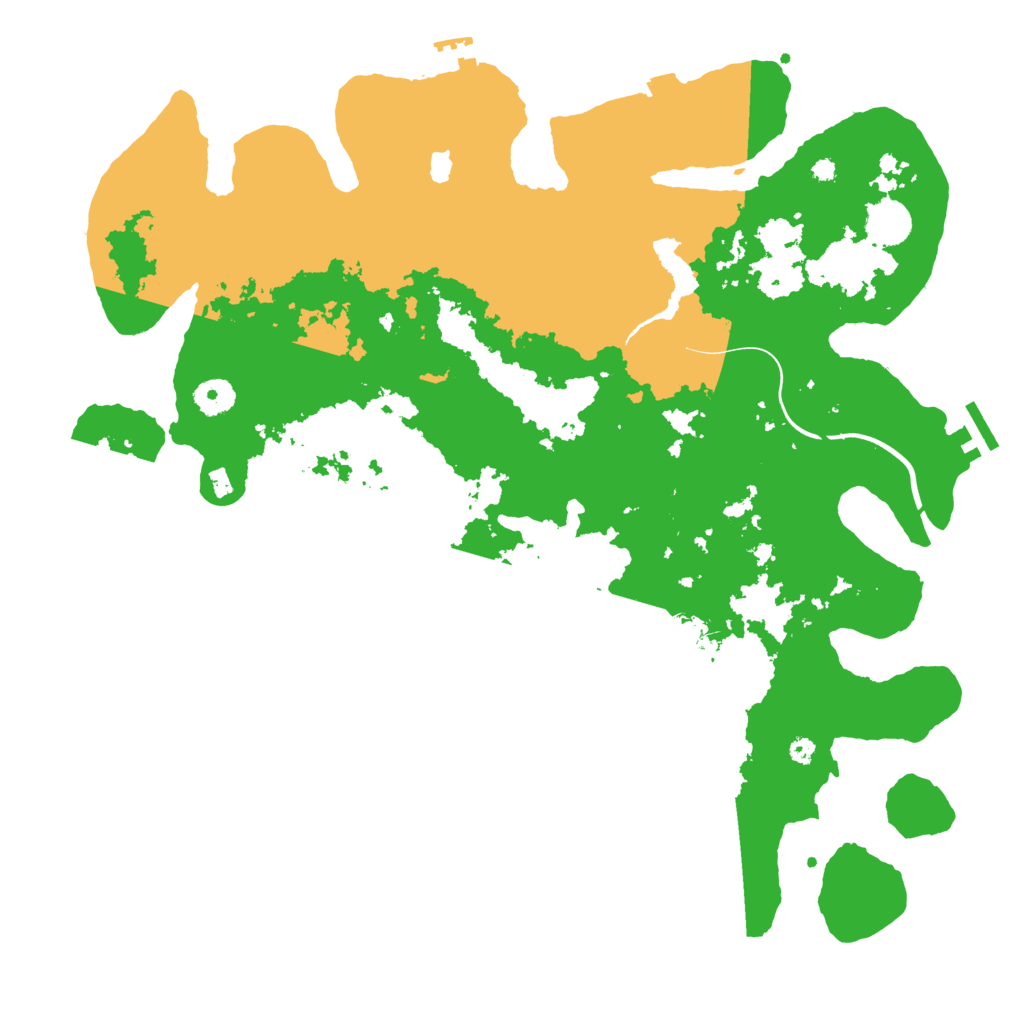 Biome Rust Map: Procedural Map, Size: 4000, Seed: 1488235521