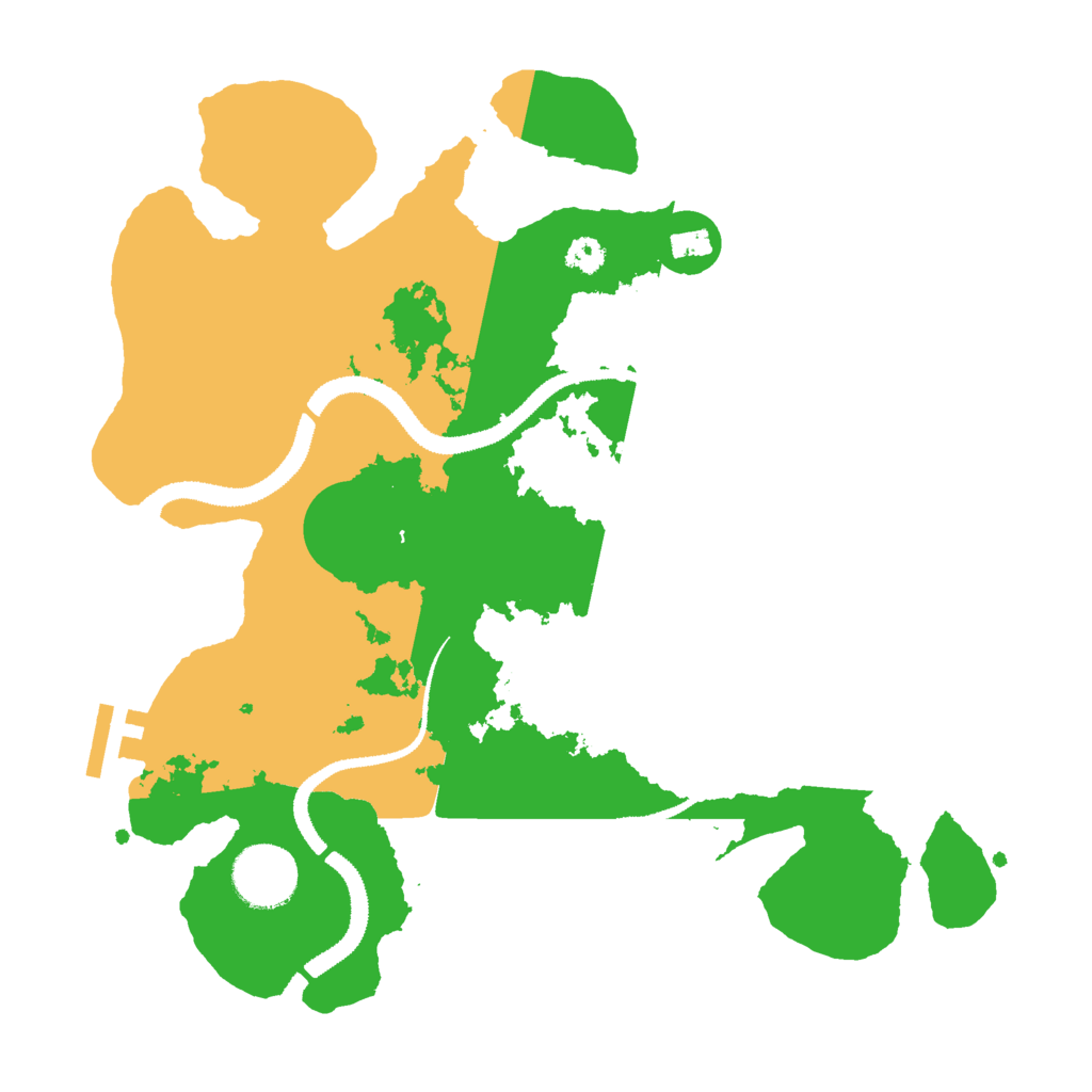 Biome Rust Map: Procedural Map, Size: 3000, Seed: 802014786