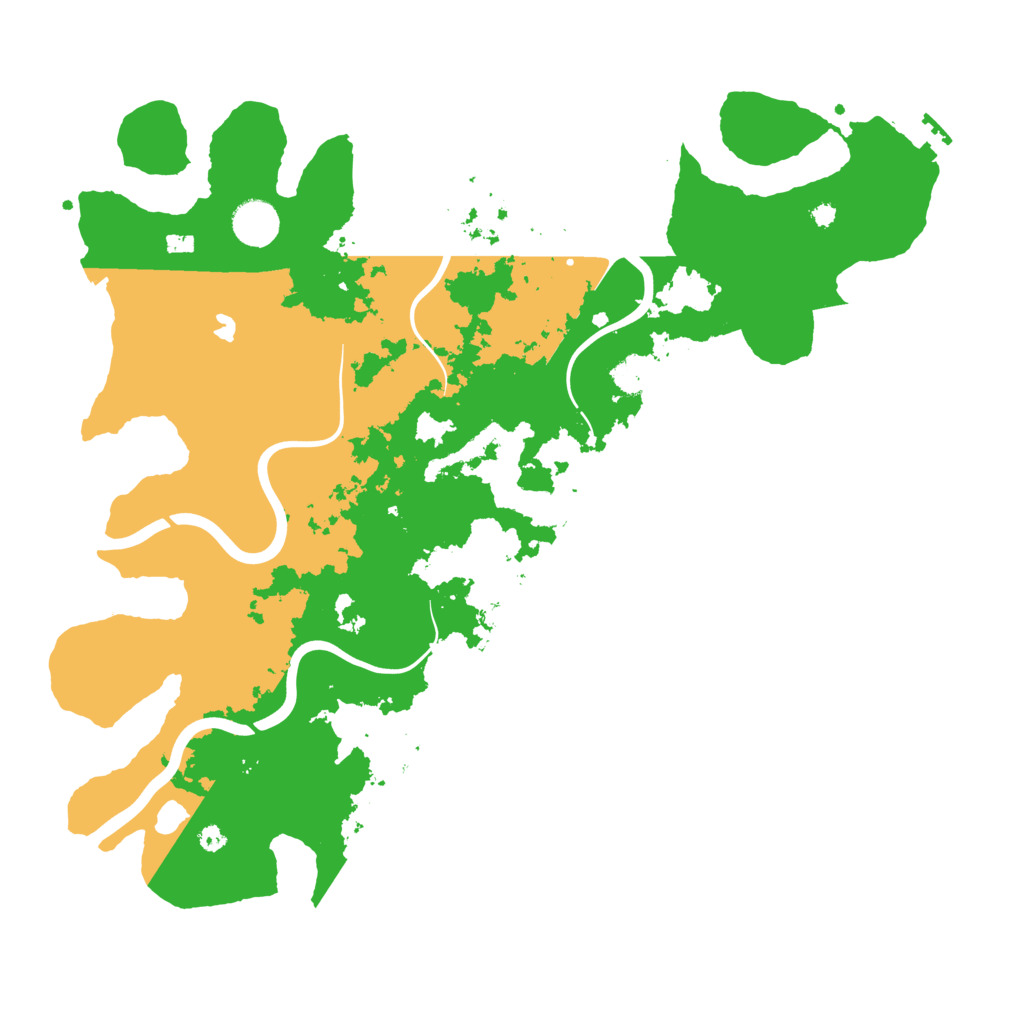 Biome Rust Map: Procedural Map, Size: 4000, Seed: 1020206849
