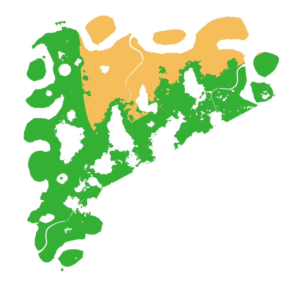 Biome Rust Map: Procedural Map, Size: 4250, Seed: 1517365603