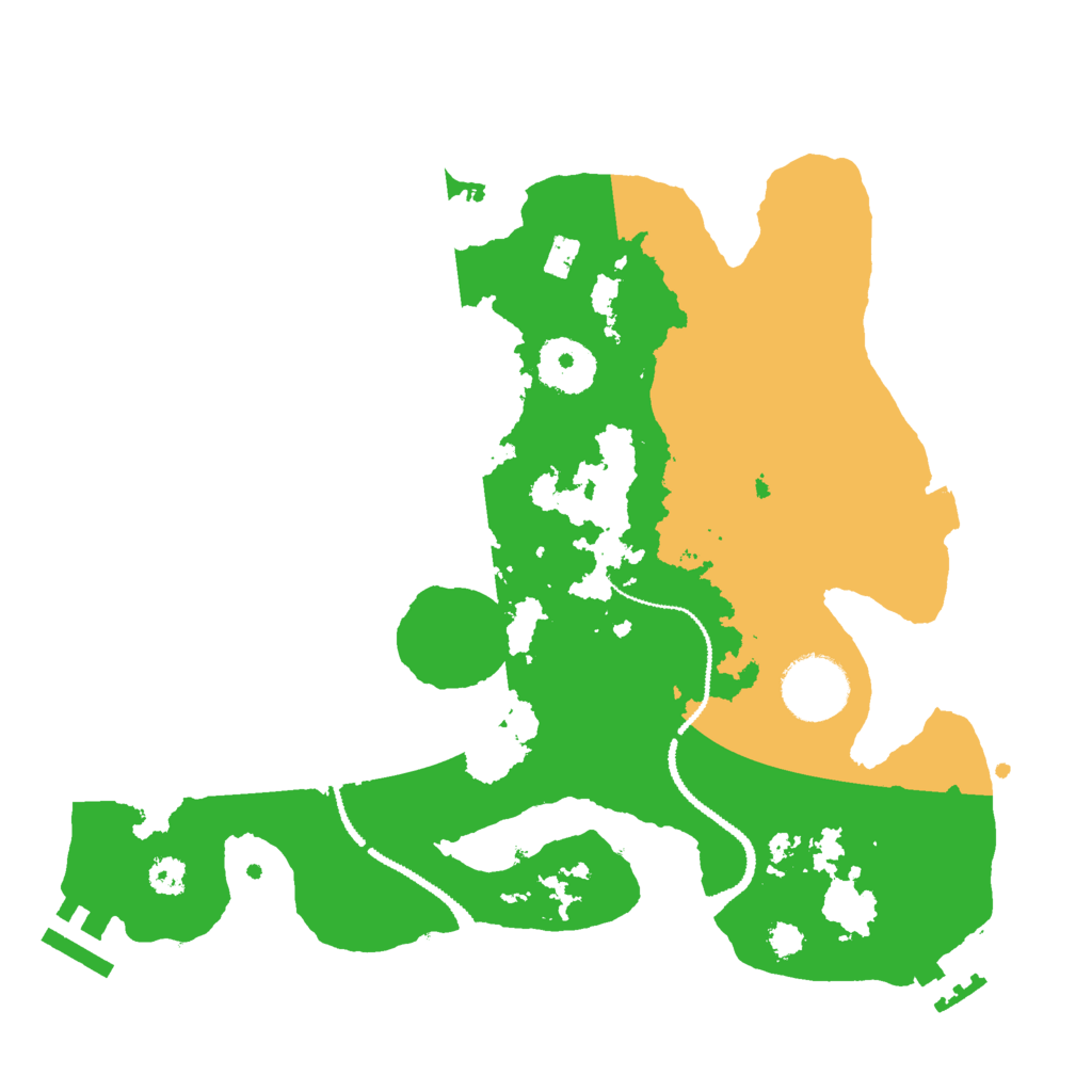 Biome Rust Map: Procedural Map, Size: 2900, Seed: 1622708343