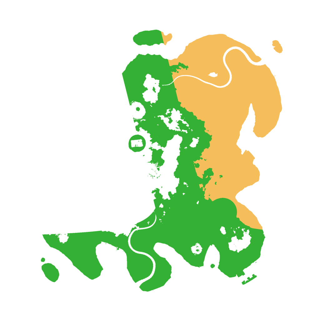 Biome Rust Map: Procedural Map, Size: 3000, Seed: 429506231