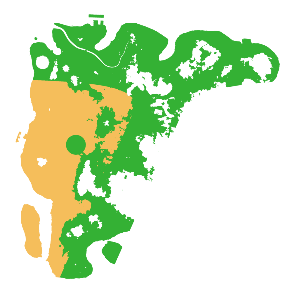 Biome Rust Map: Procedural Map, Size: 4000, Seed: 1283848204
