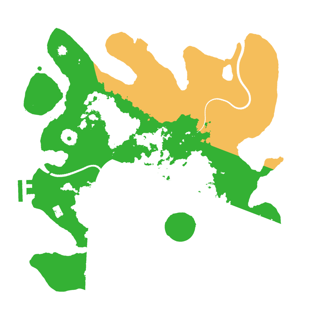 Biome Rust Map: Procedural Map, Size: 3000, Seed: 78654