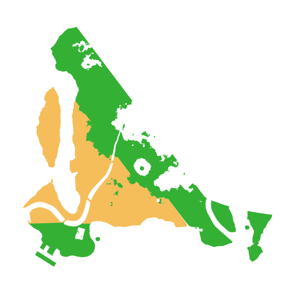 Biome Rust Map: Procedural Map, Size: 2750, Seed: 108035042