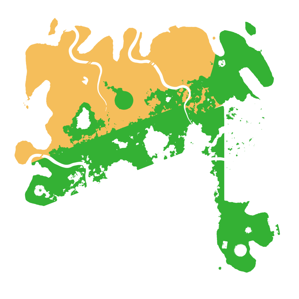 Biome Rust Map: Procedural Map, Size: 4250, Seed: 22282953