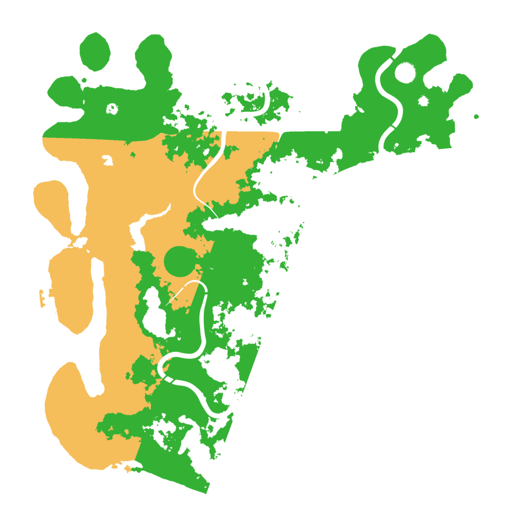 Biome Rust Map: Procedural Map, Size: 4500, Seed: 1814062636