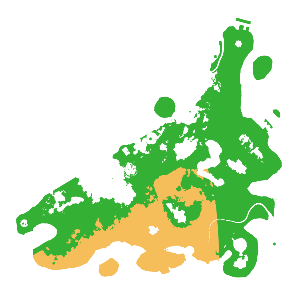 Biome Rust Map: Procedural Map, Size: 4000, Seed: 2725