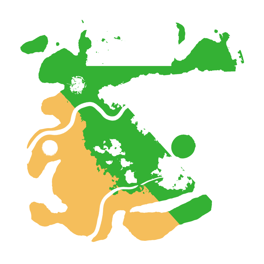 Biome Rust Map: Procedural Map, Size: 3000, Seed: 198811313