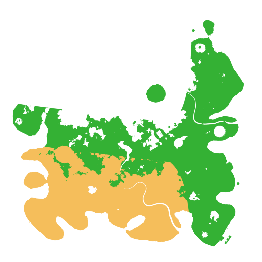 Biome Rust Map: Procedural Map, Size: 4000, Seed: 648458922