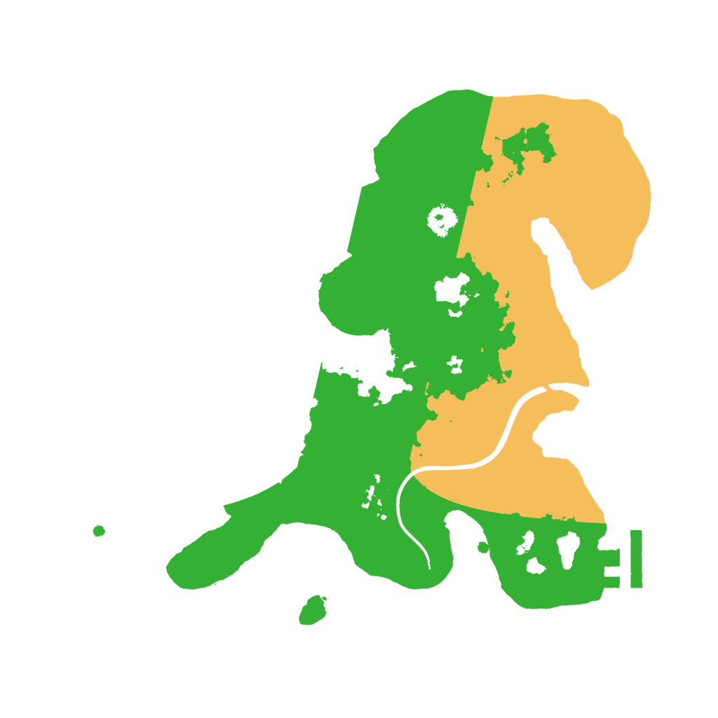 Biome Rust Map: Procedural Map, Size: 2510, Seed: 30084