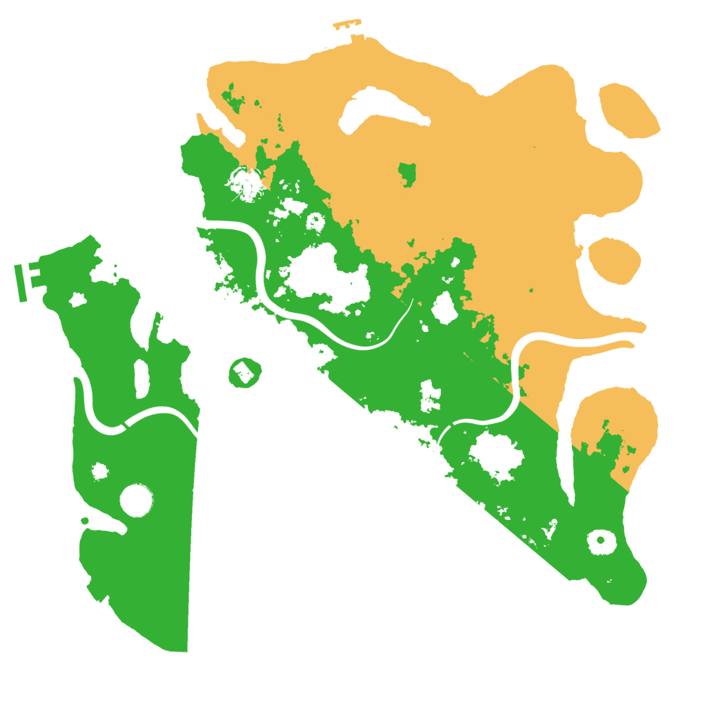 Biome Rust Map: Procedural Map, Size: 3800, Seed: 1390374914