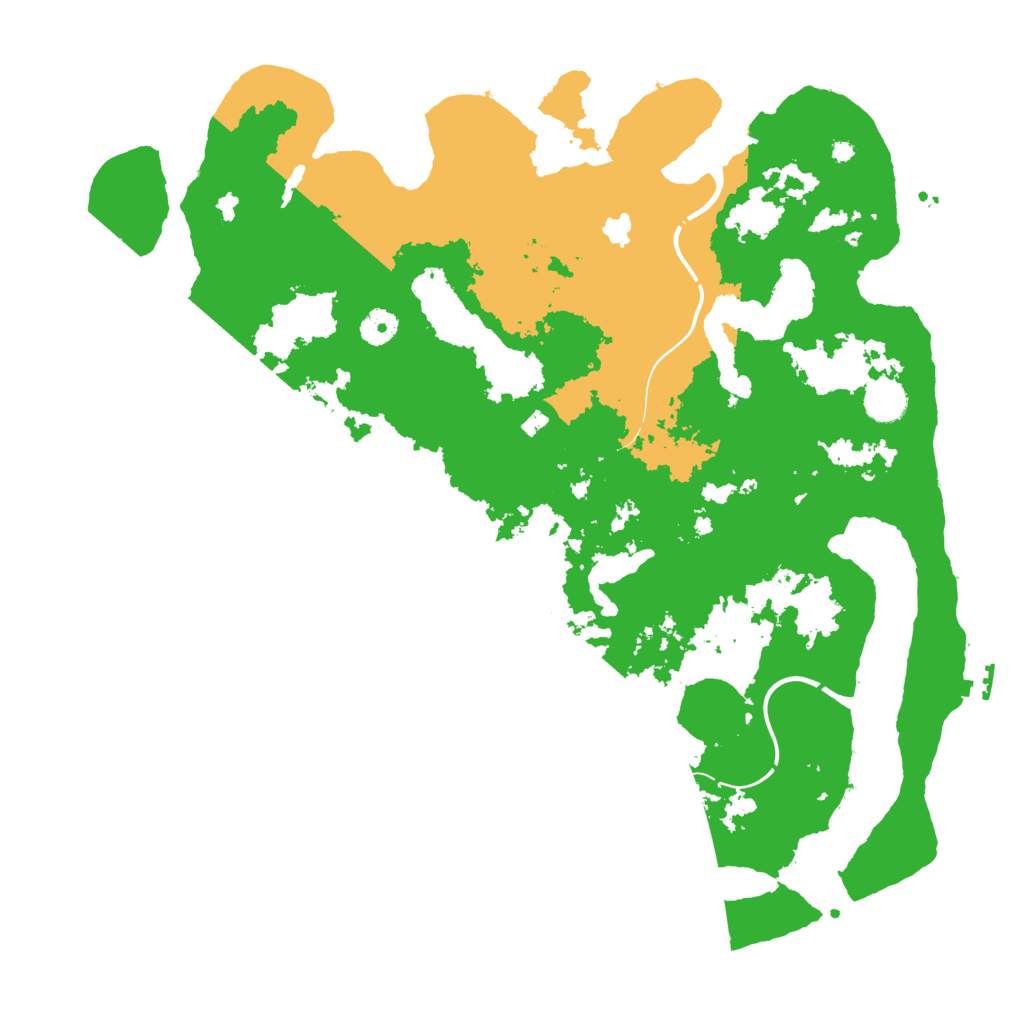 Biome Rust Map: Procedural Map, Size: 4250, Seed: 1592