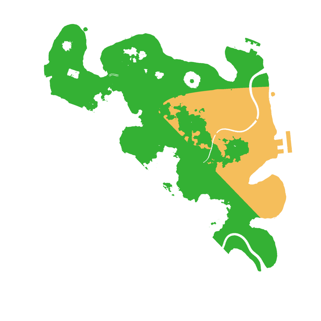 Biome Rust Map: Procedural Map, Size: 3000, Seed: 9278156