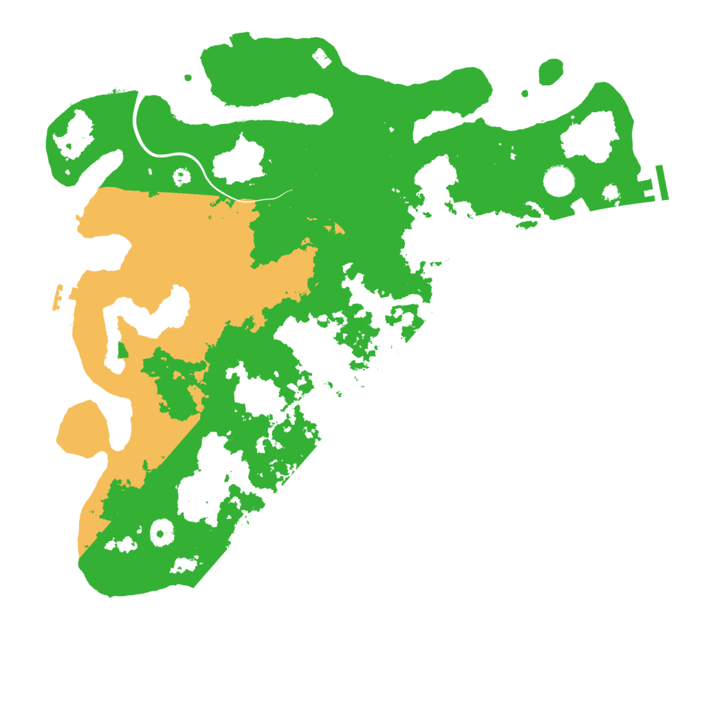 Biome Rust Map: Procedural Map, Size: 4000, Seed: 35352466