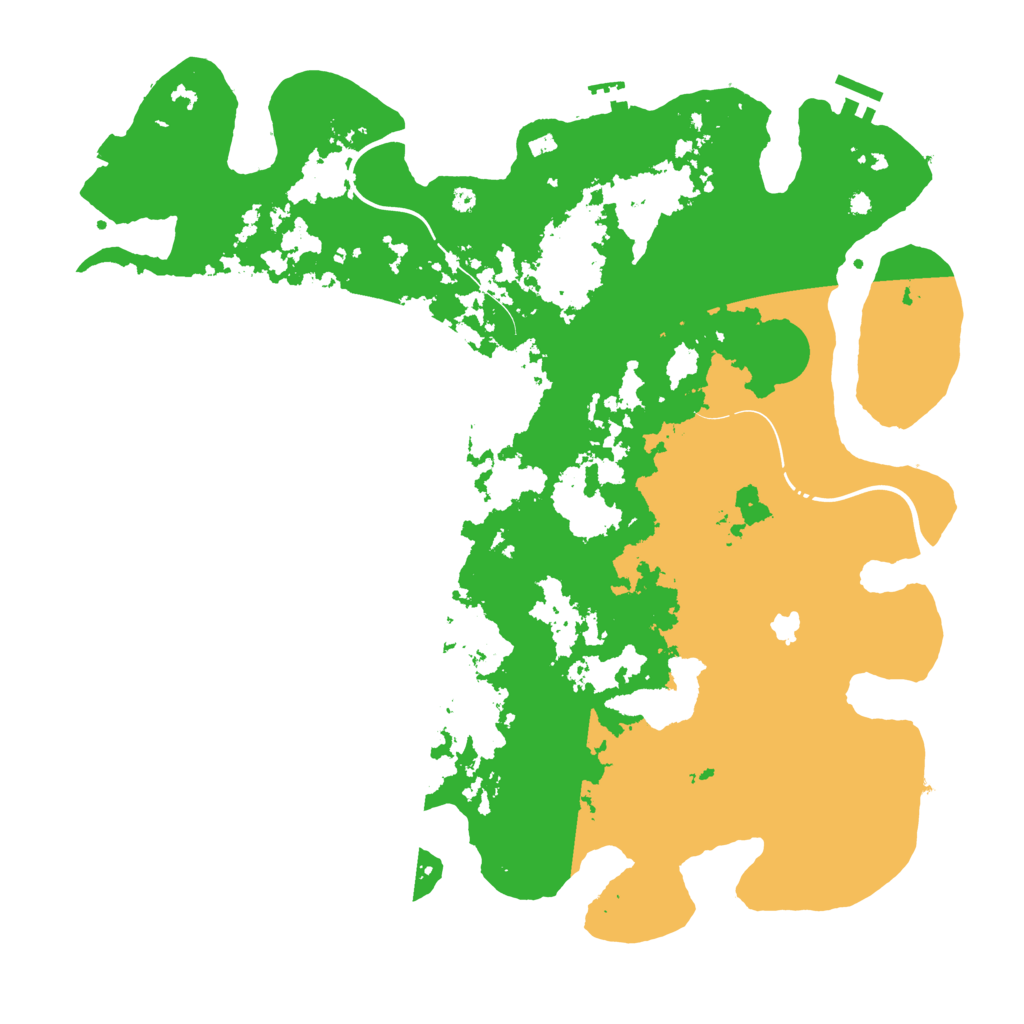 Biome Rust Map: Procedural Map, Size: 4250, Seed: 1319607260