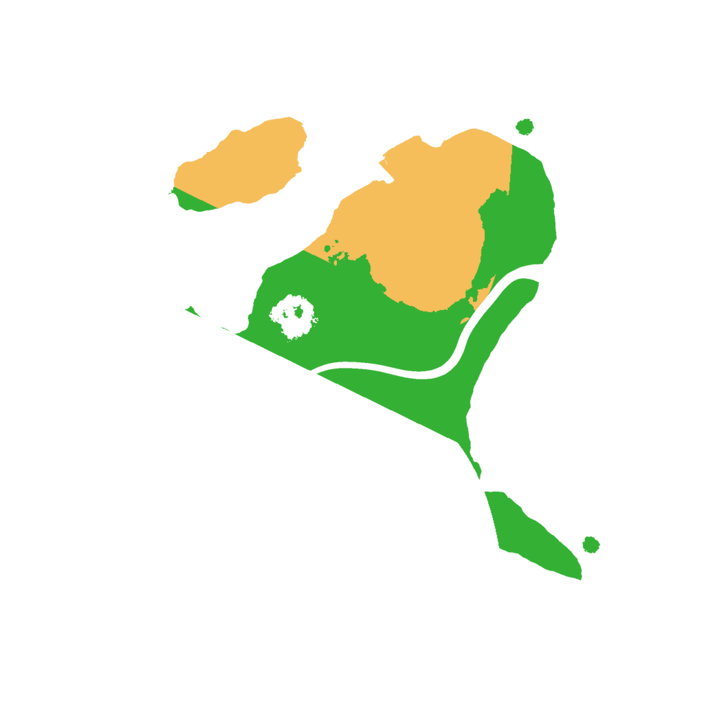 Biome Rust Map: Procedural Map, Size: 1700, Seed: 262834792