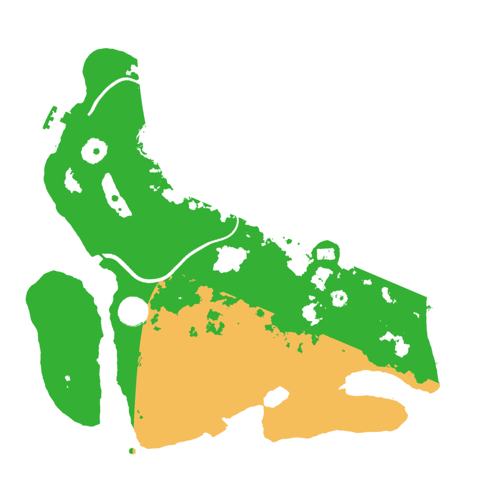 Biome Rust Map: Procedural Map, Size: 3000, Seed: 1259168975