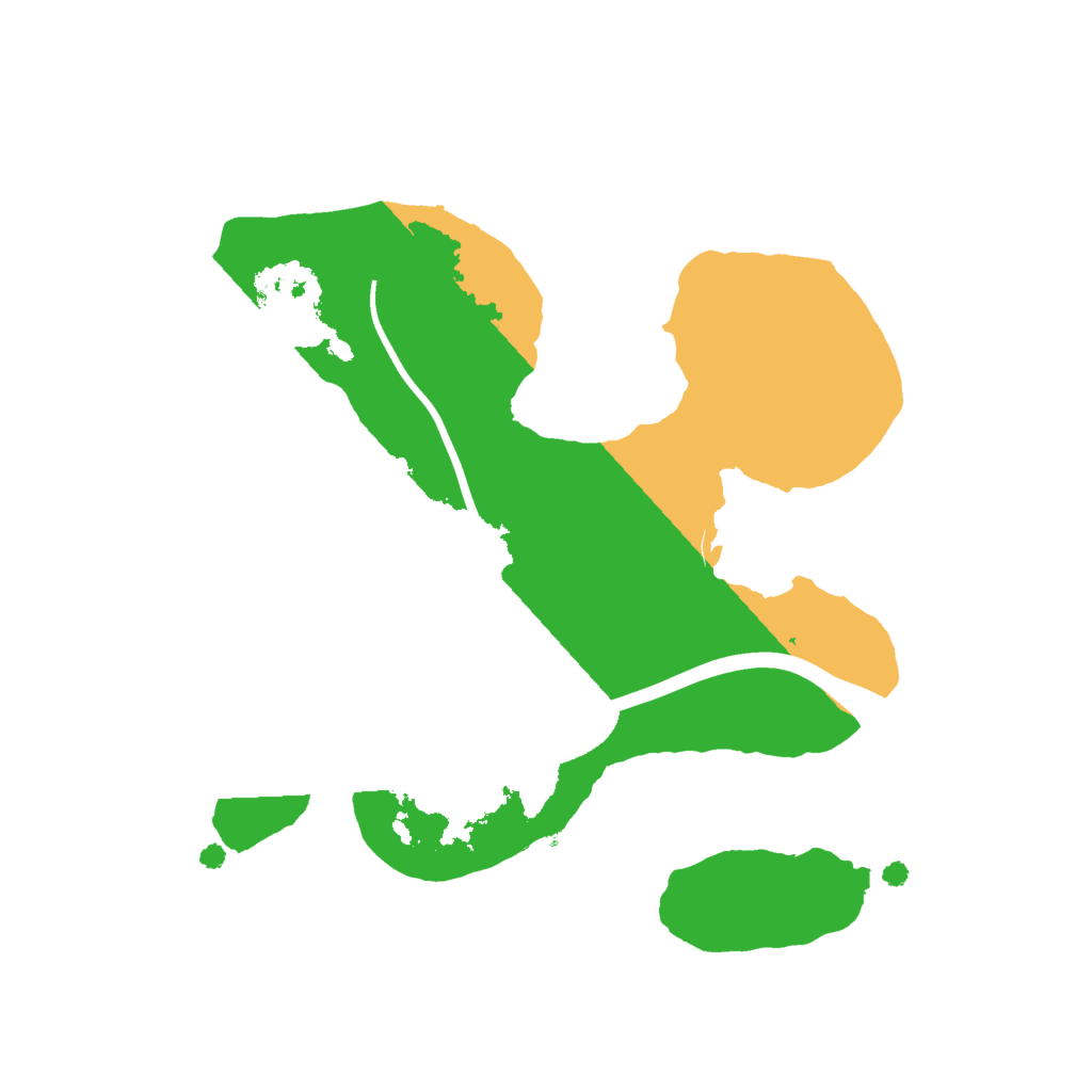 Biome Rust Map: Procedural Map, Size: 1750, Seed: 2097469169