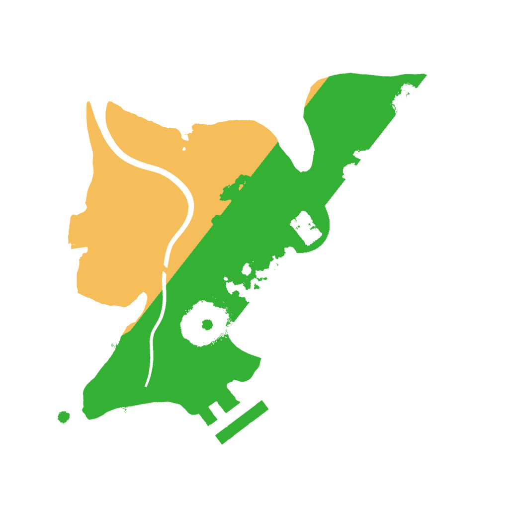 Biome Rust Map: Procedural Map, Size: 1750, Seed: 400828