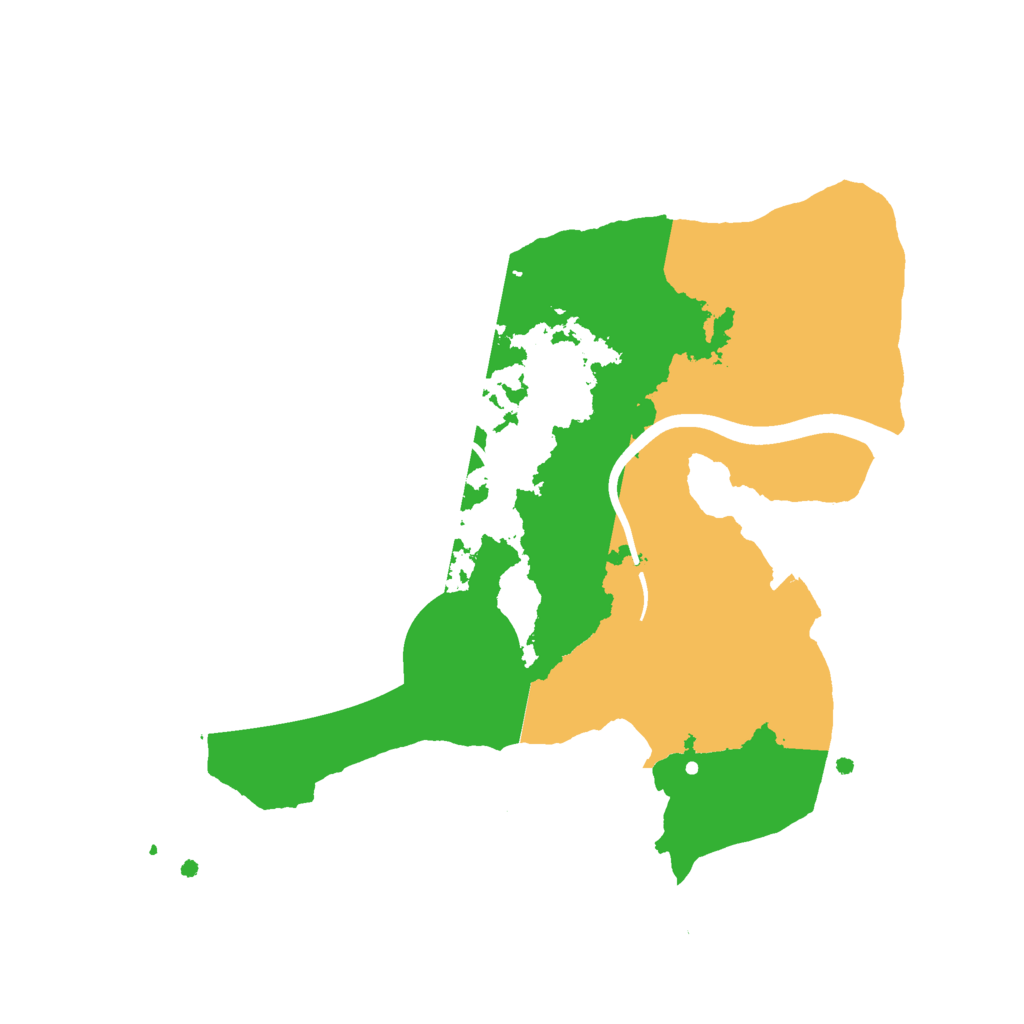 Biome Rust Map: Procedural Map, Size: 2350, Seed: 943748437
