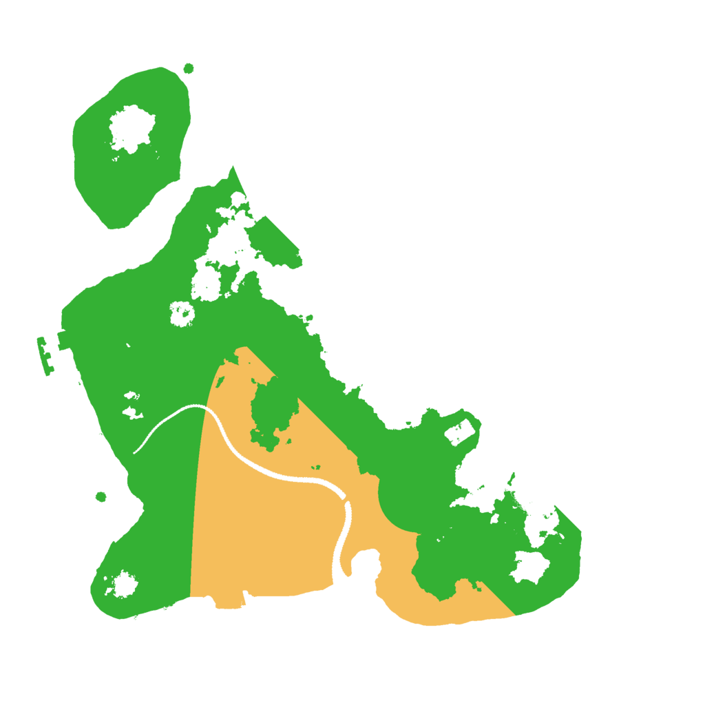 Biome Rust Map: Procedural Map, Size: 2750, Seed: 32852