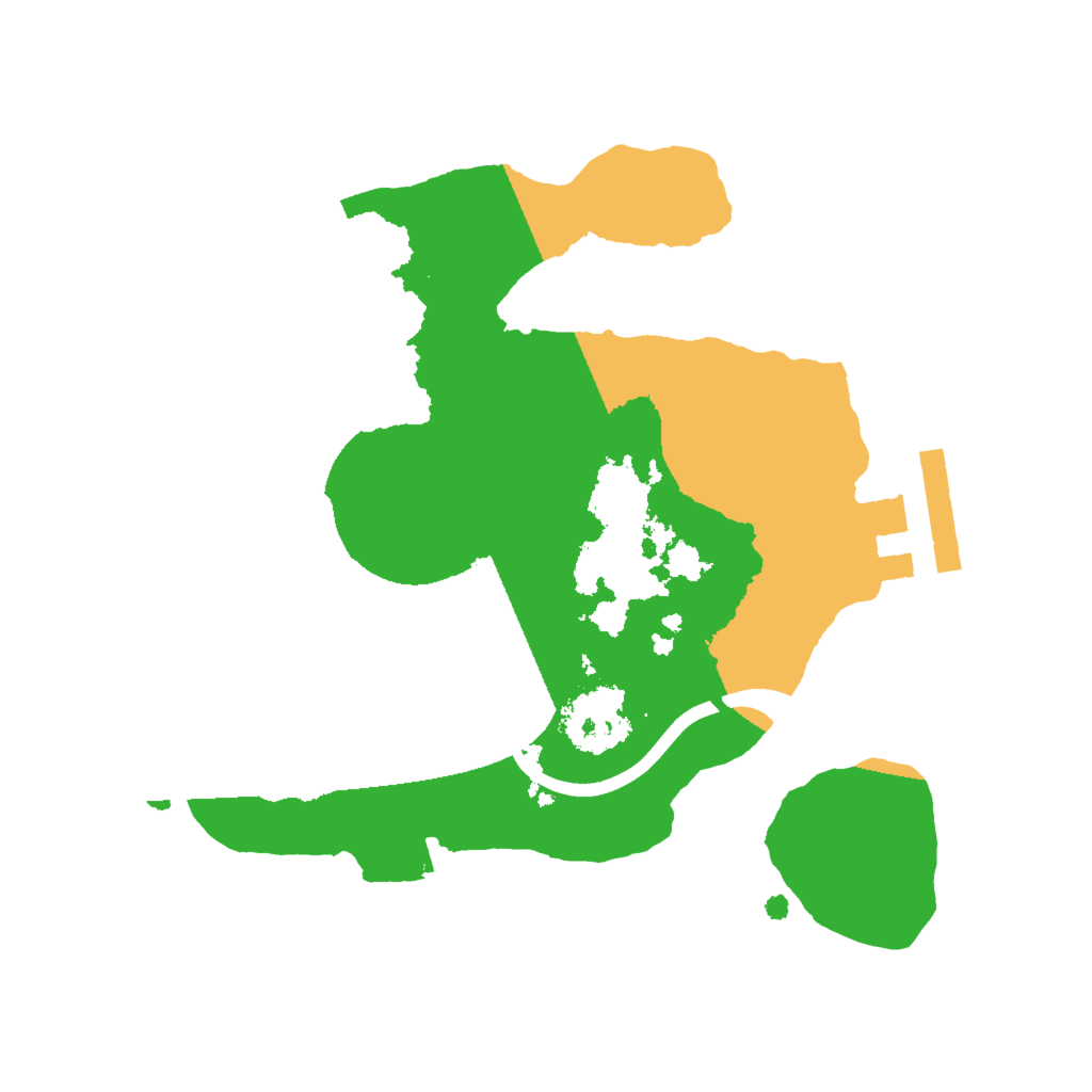 Biome Rust Map: Procedural Map, Size: 1800, Seed: 199995465