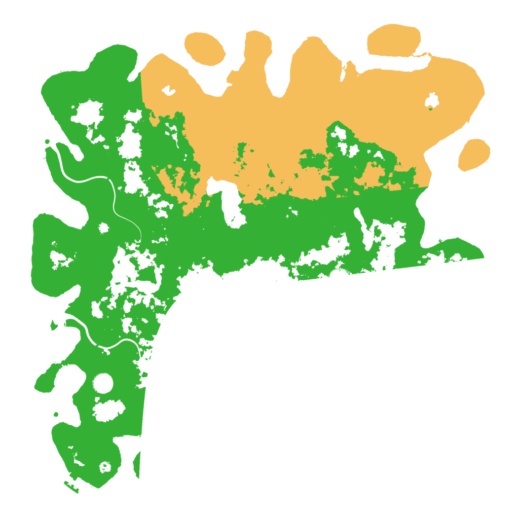 Biome Rust Map: Procedural Map, Size: 4500, Seed: 452576254