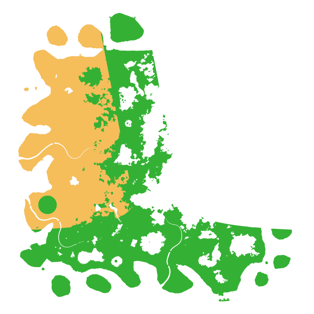 Biome Rust Map: Procedural Map, Size: 4500, Seed: 130303456