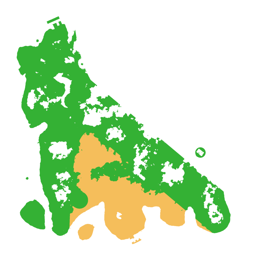 Biome Rust Map: Procedural Map, Size: 4000, Seed: 12553
