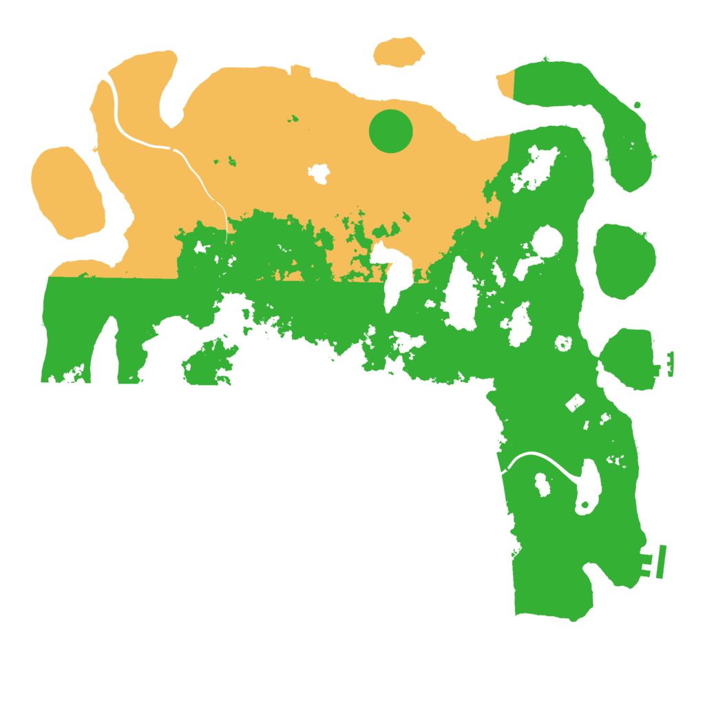 Biome Rust Map: Procedural Map, Size: 4250, Seed: 1573829405