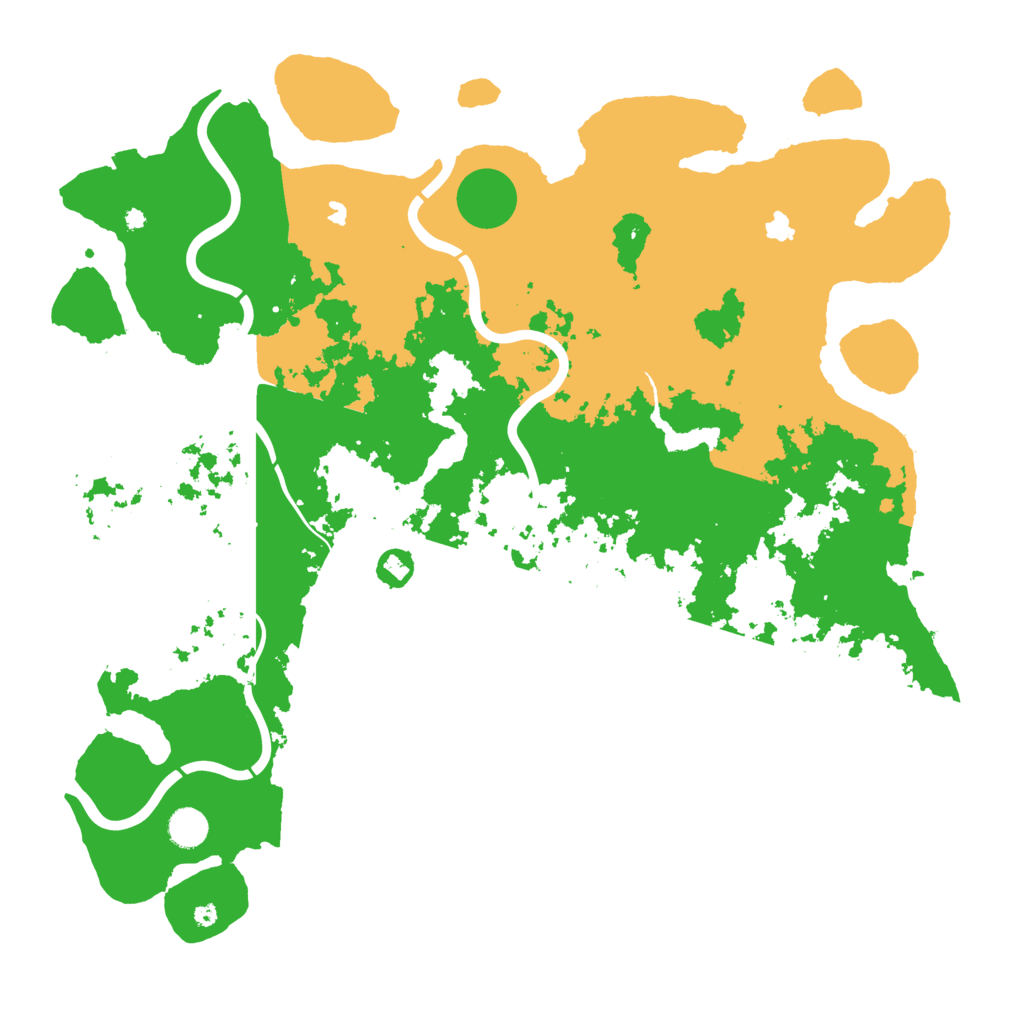 Biome Rust Map: Procedural Map, Size: 4500, Seed: 3457234