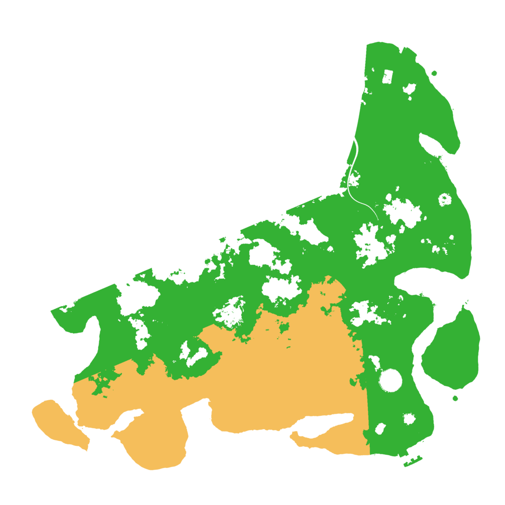 Biome Rust Map: Procedural Map, Size: 3900, Seed: 1562371298