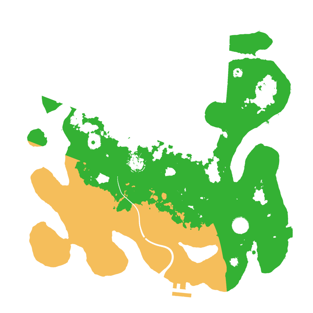 Biome Rust Map: Procedural Map, Size: 3300, Seed: 456693605