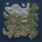 Thumbnail Rust Map: Procedural Map, Size: 3500, Seed: 3141964, 15 Monuments