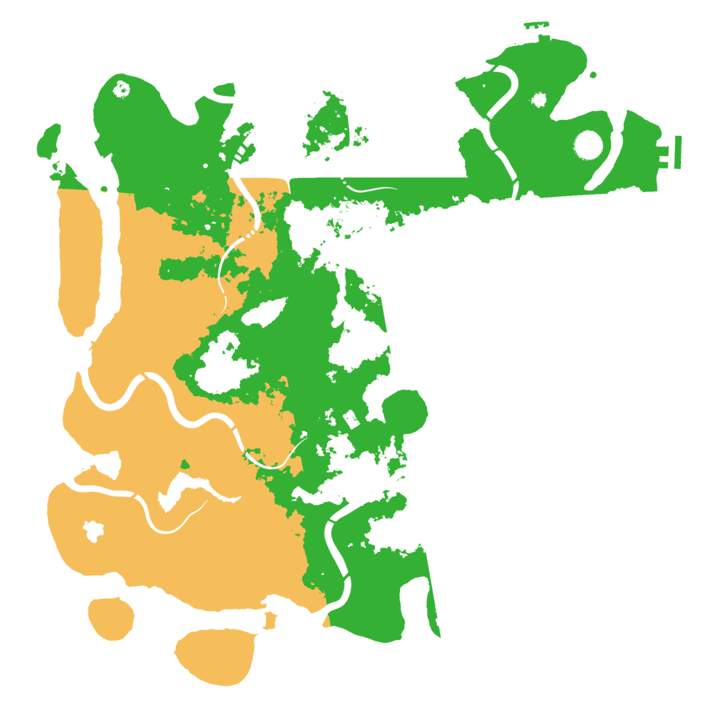 Biome Rust Map: Procedural Map, Size: 4333, Seed: 27032025