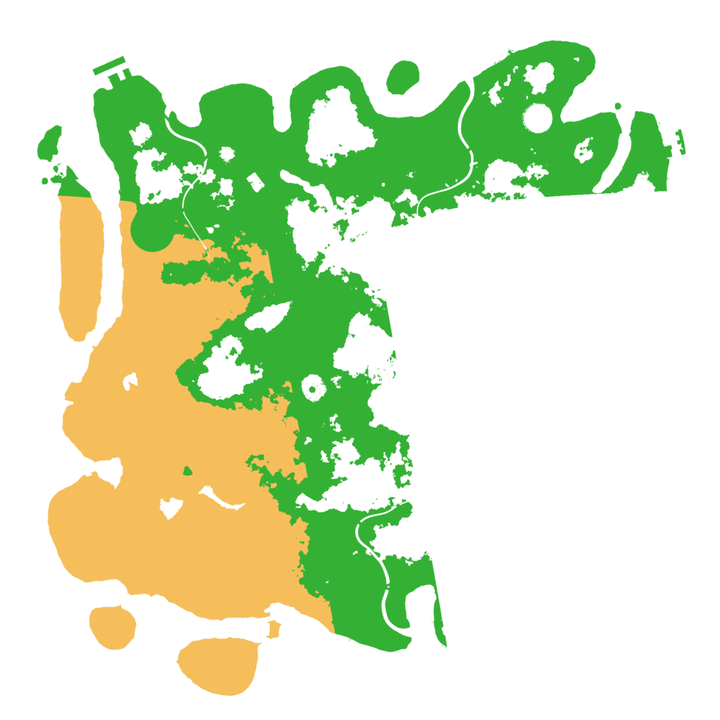 Biome Rust Map: Procedural Map, Size: 4333, Seed: 27032025