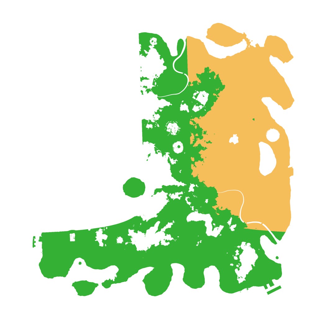 Biome Rust Map: Procedural Map, Size: 4250, Seed: 197045191