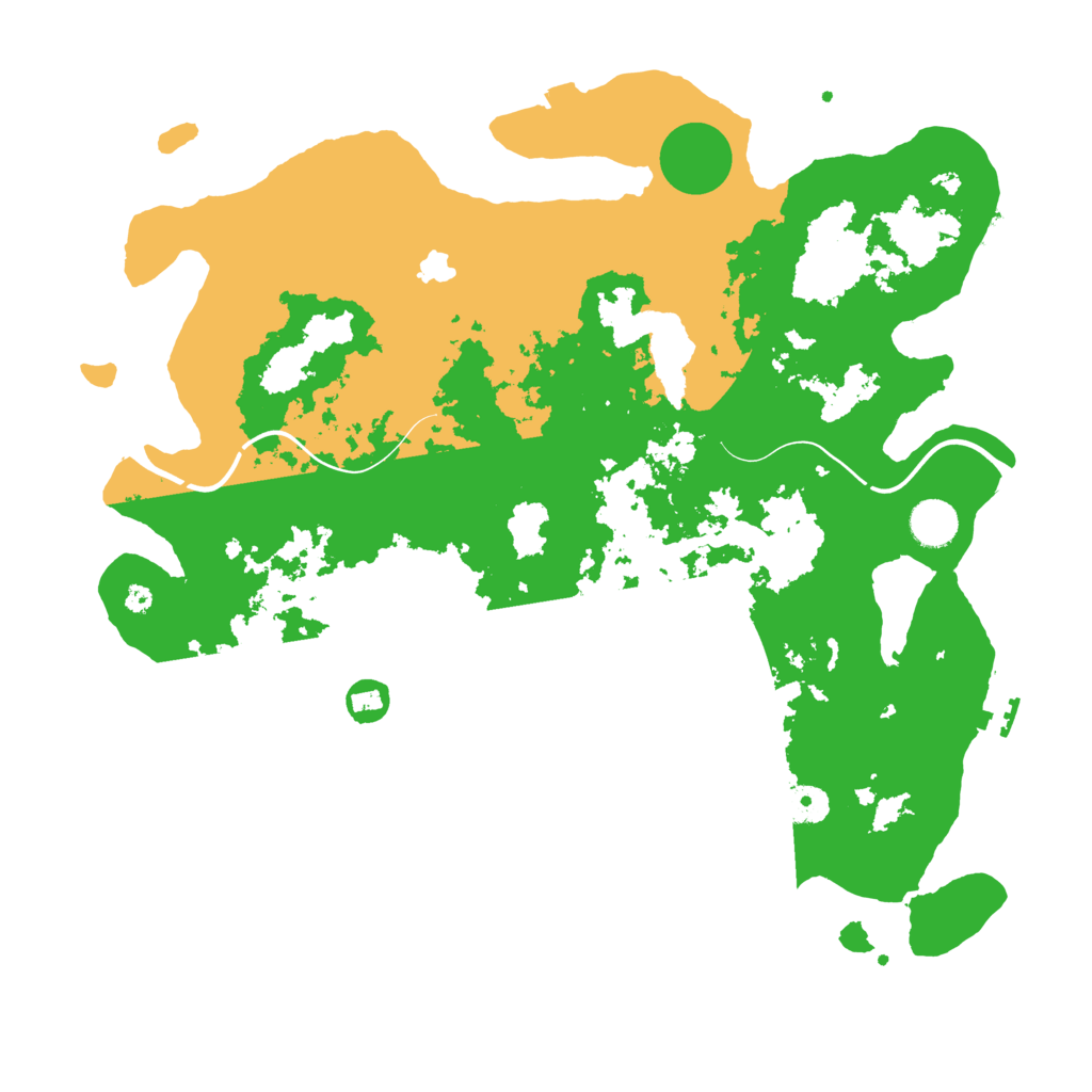 Biome Rust Map: Procedural Map, Size: 4000, Seed: 2081035714