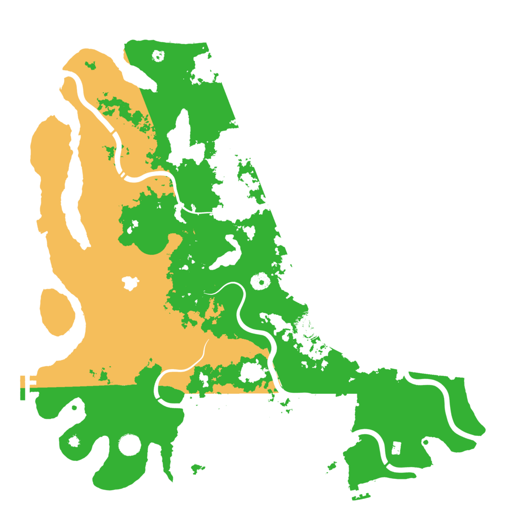 Biome Rust Map: Procedural Map, Size: 4300, Seed: 1345334719