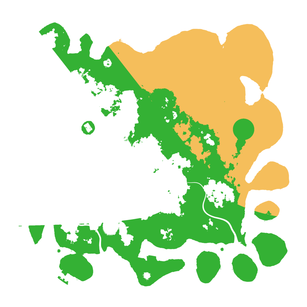 Biome Rust Map: Procedural Map, Size: 3800, Seed: 636885515