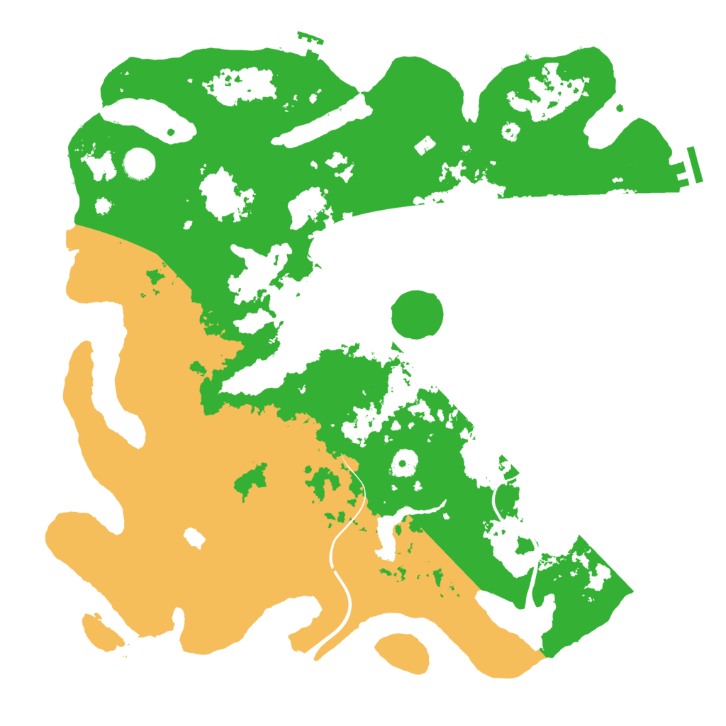 Biome Rust Map: Procedural Map, Size: 4000, Seed: 26239741