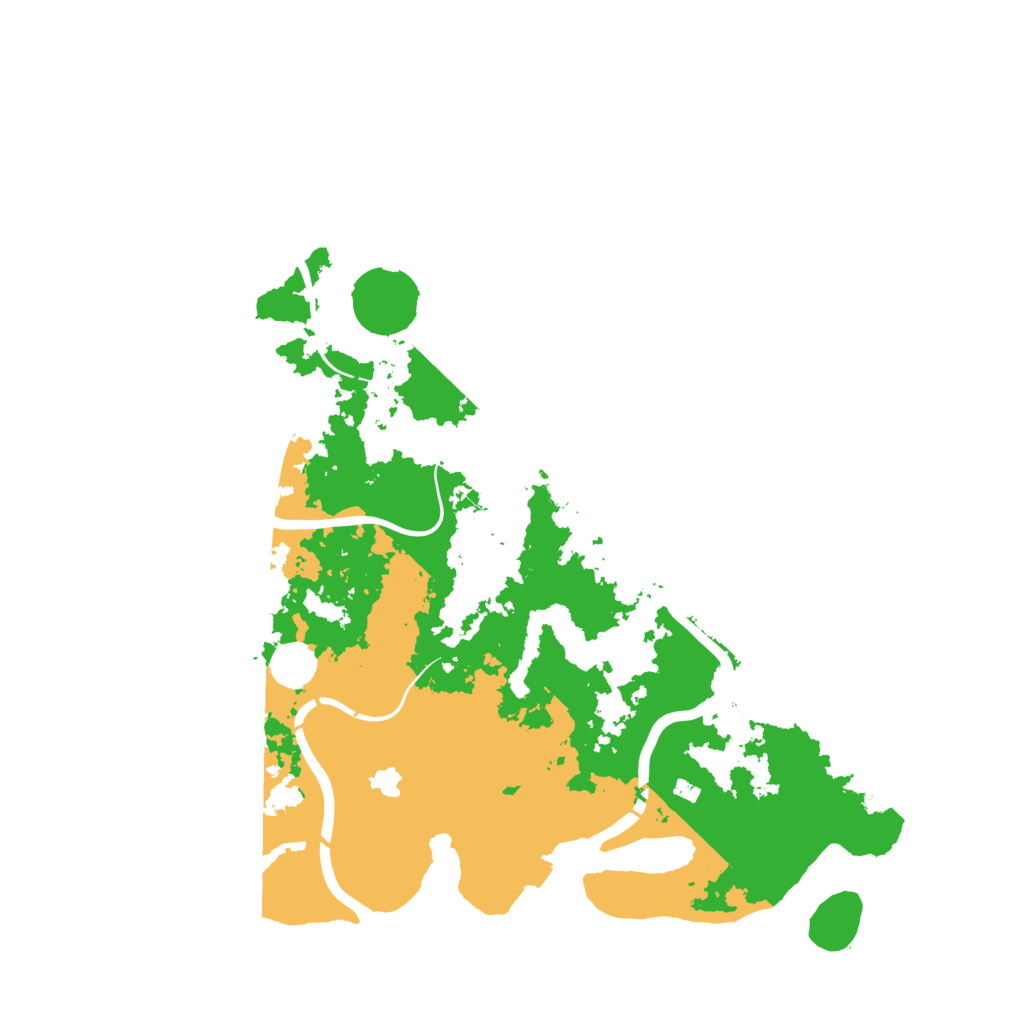 Biome Rust Map: Procedural Map, Size: 4250, Seed: 8498