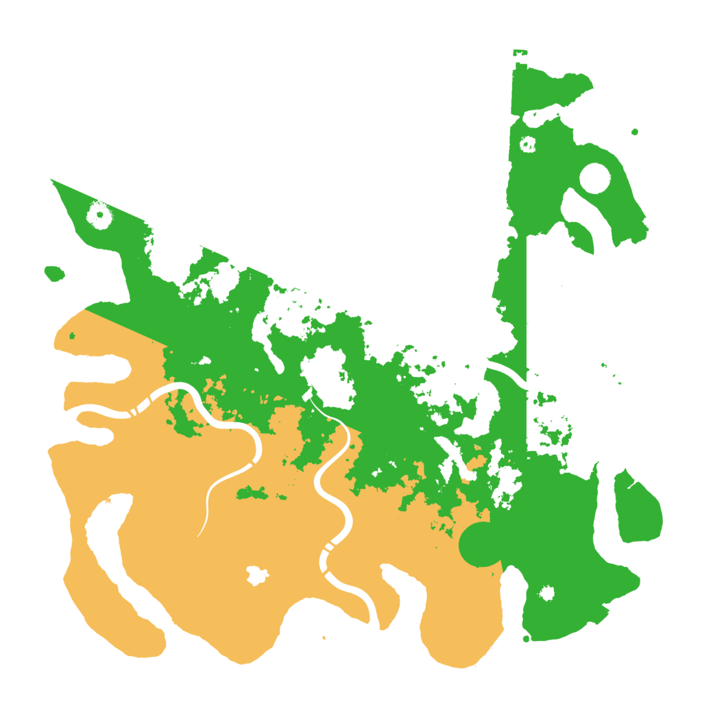 Biome Rust Map: Procedural Map, Size: 4250, Seed: 219866527