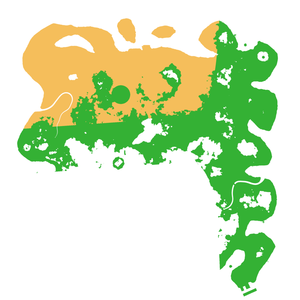 Biome Rust Map: Procedural Map, Size: 4250, Seed: 2034634461