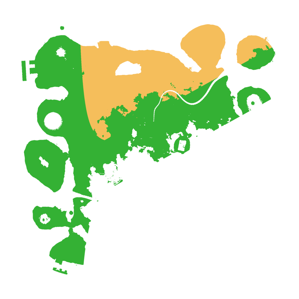 Biome Rust Map: Procedural Map, Size: 3000, Seed: 478300305