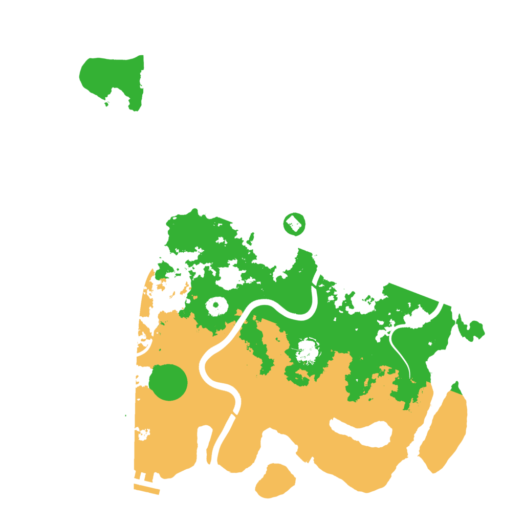 Biome Rust Map: Procedural Map, Size: 3800, Seed: 841