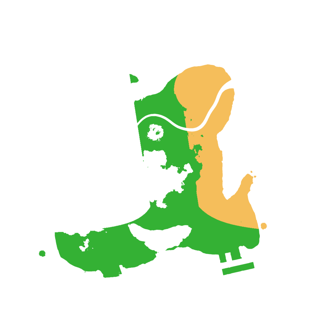 Biome Rust Map: Procedural Map, Size: 2000, Seed: 449895701