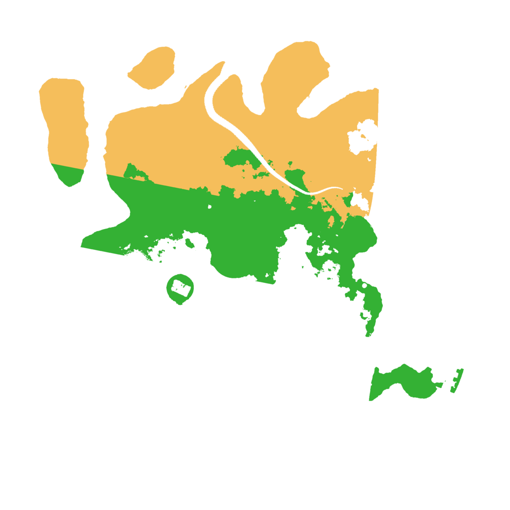 Biome Rust Map: Procedural Map, Size: 3000, Seed: 1891765032