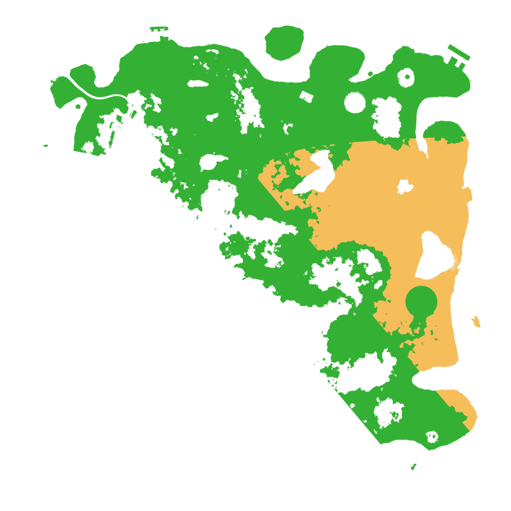 Biome Rust Map: Procedural Map, Size: 4250, Seed: 1836215002